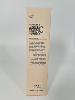 Allies of Skin Peptides & Antioxidants Firming Treatment NEW Full Size $125